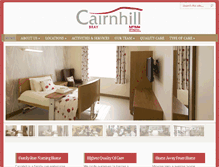 Tablet Screenshot of cairnhillnursinghome.com